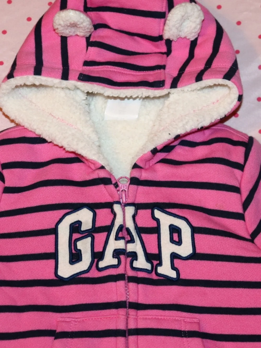 Girl’s Gap striped baby onesie
